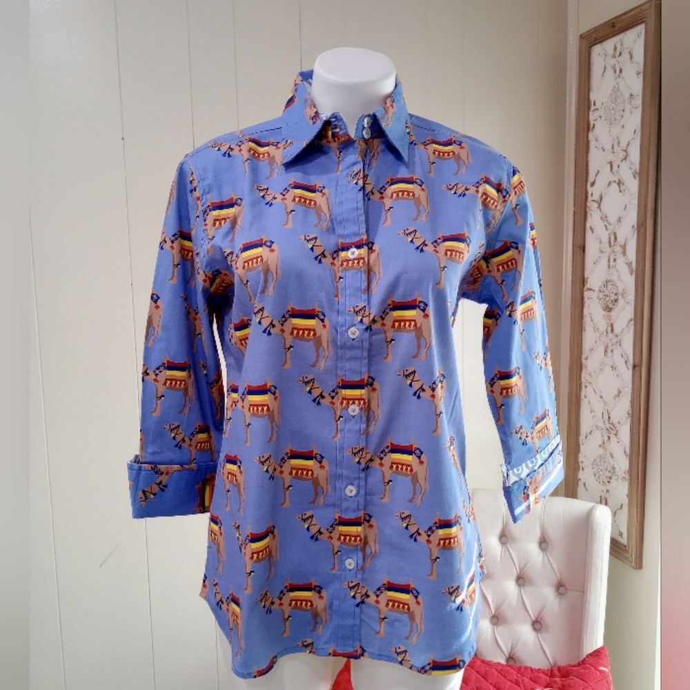 Tizzie Bohemuan Camel shirt